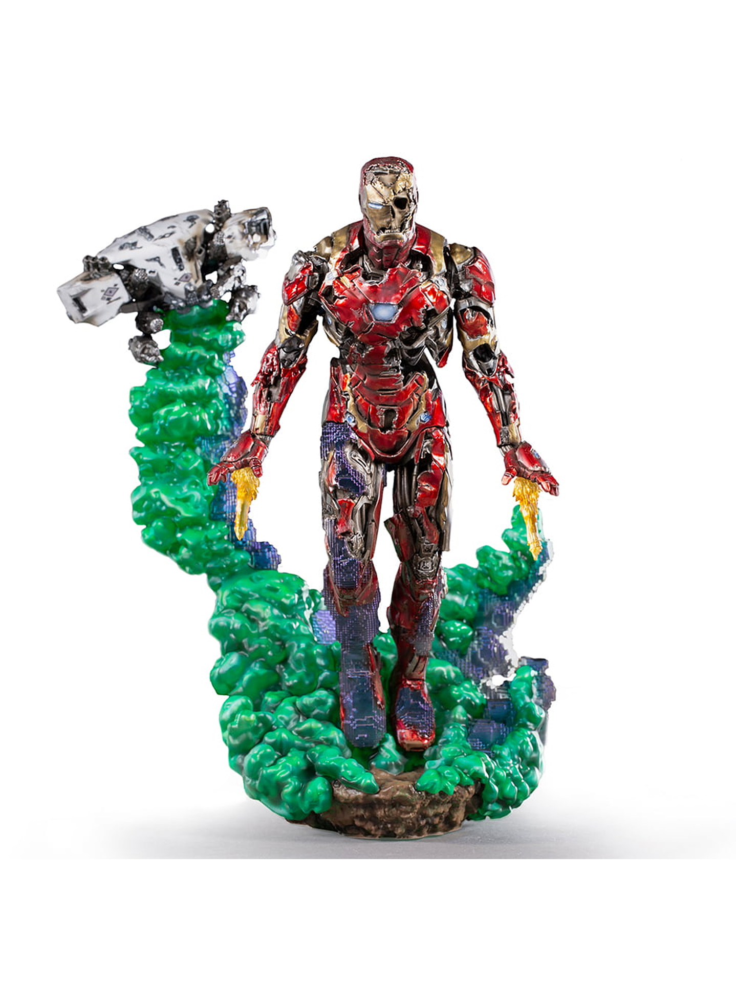 IRONMAN ILLUSION DEL ART SCALE 1 10 SPIDER-MAN FFH EXCL 1