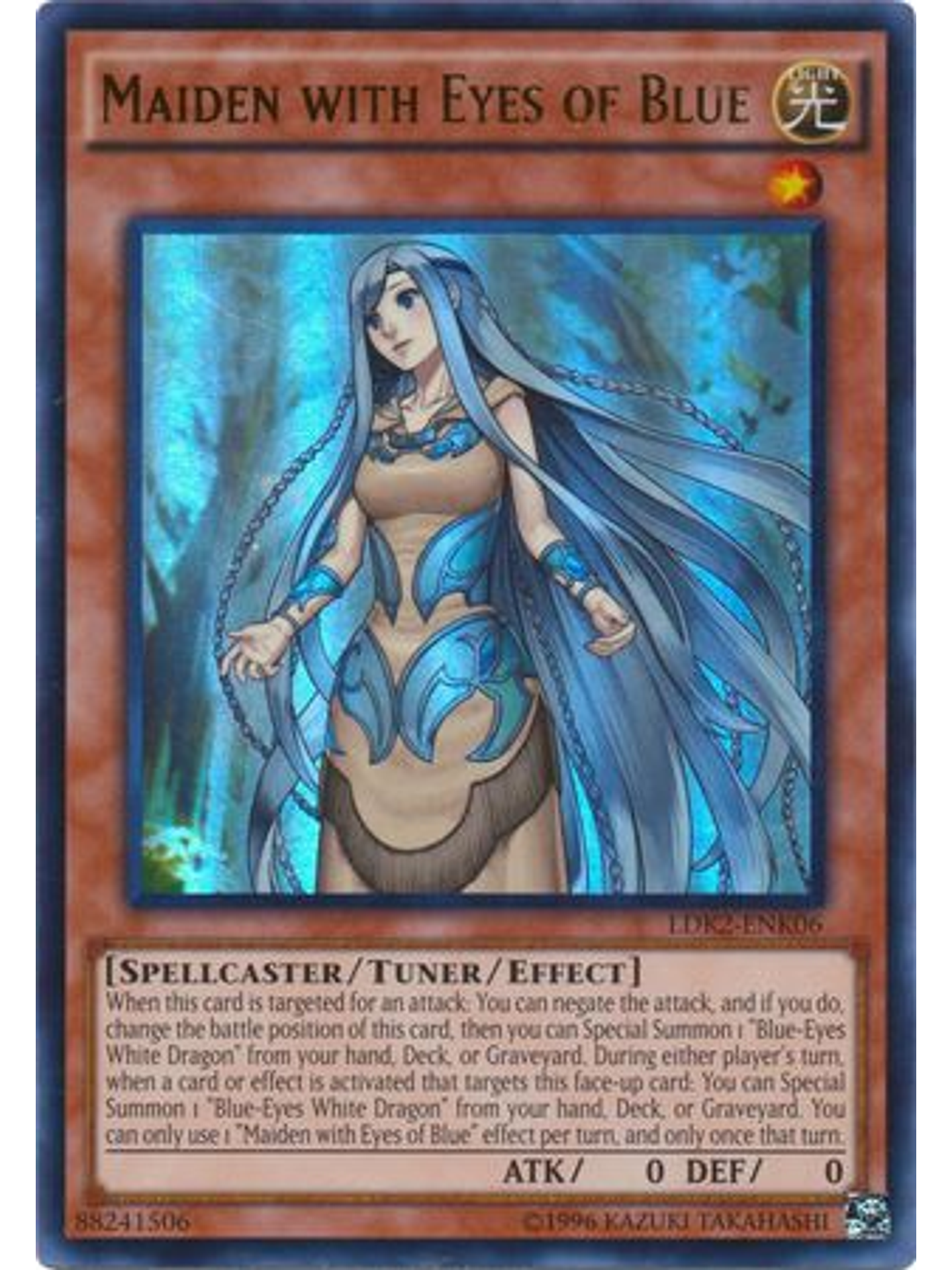 Maiden with Eyes of Blue - LDK2-ENK06 - Ultra Rare Unlimited 1