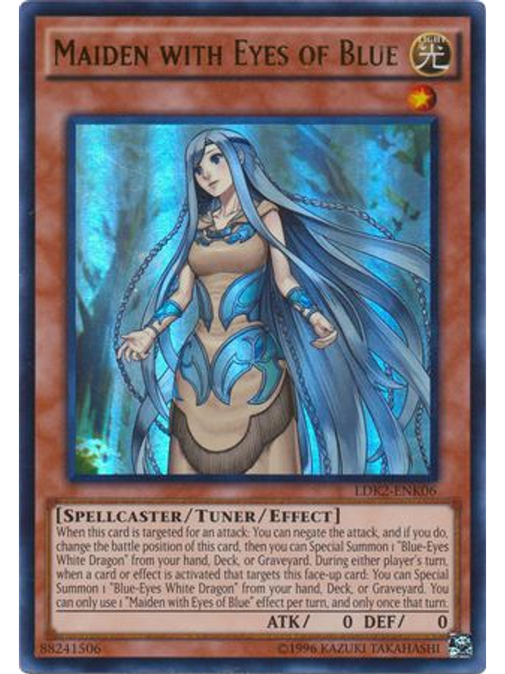 Maiden with Eyes of Blue - LDK2-ENK06 - Ultra Rare Unlimited 1
