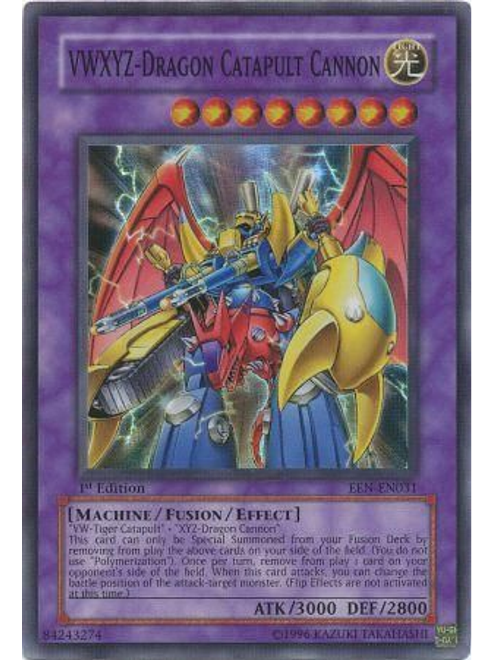 VWXYZ-Dragon Catapult Cannon - EEN-EN031 - Super Rare 1st Edition 1