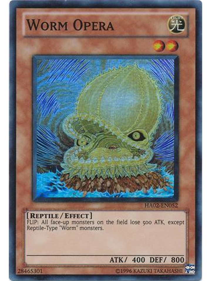 Worm Opera - HA02-EN052 - Super Rare Unlimited 1