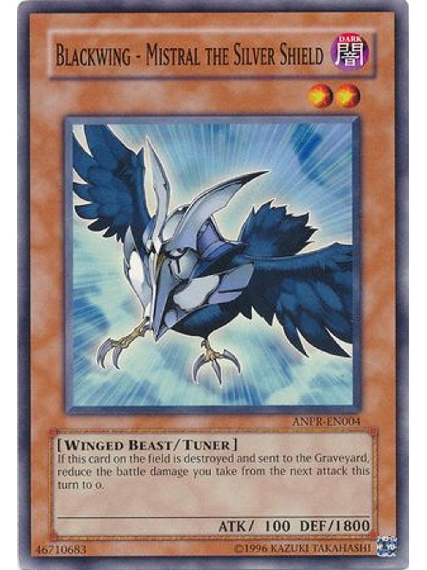 Blackwing - Mistral the Silver Shield - ANPR-EN004 - Common Unlimited 1