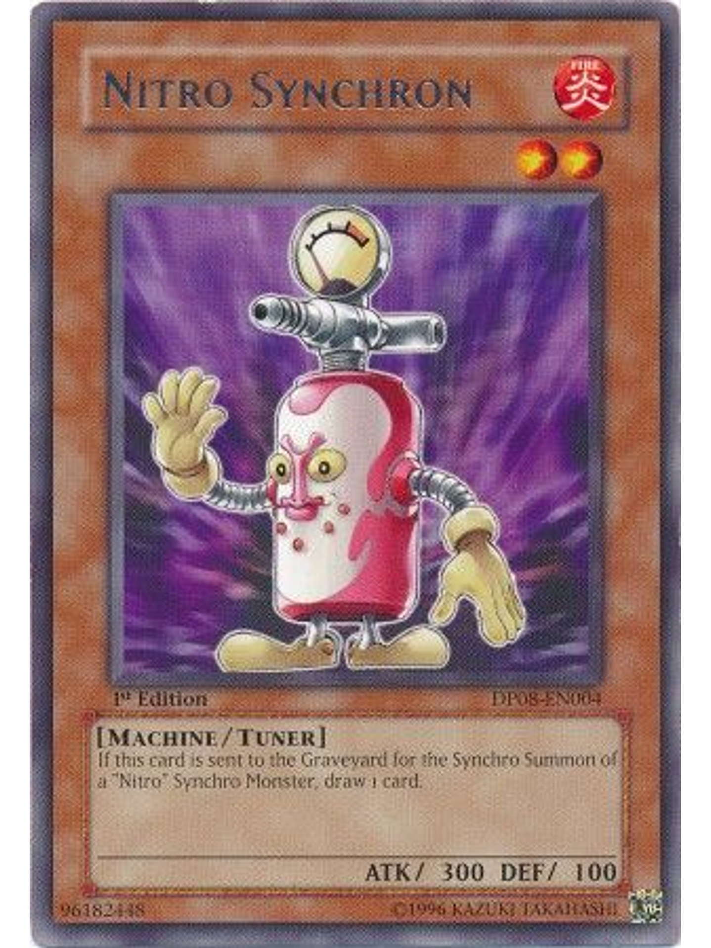 Nitro Synchron - DP08-EN004 - Rare 1st Edition 1