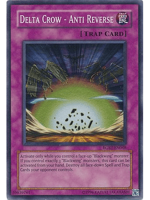 Delta Crow - Anti Reverse - RGBT-EN068 - Super Rare Unlimited