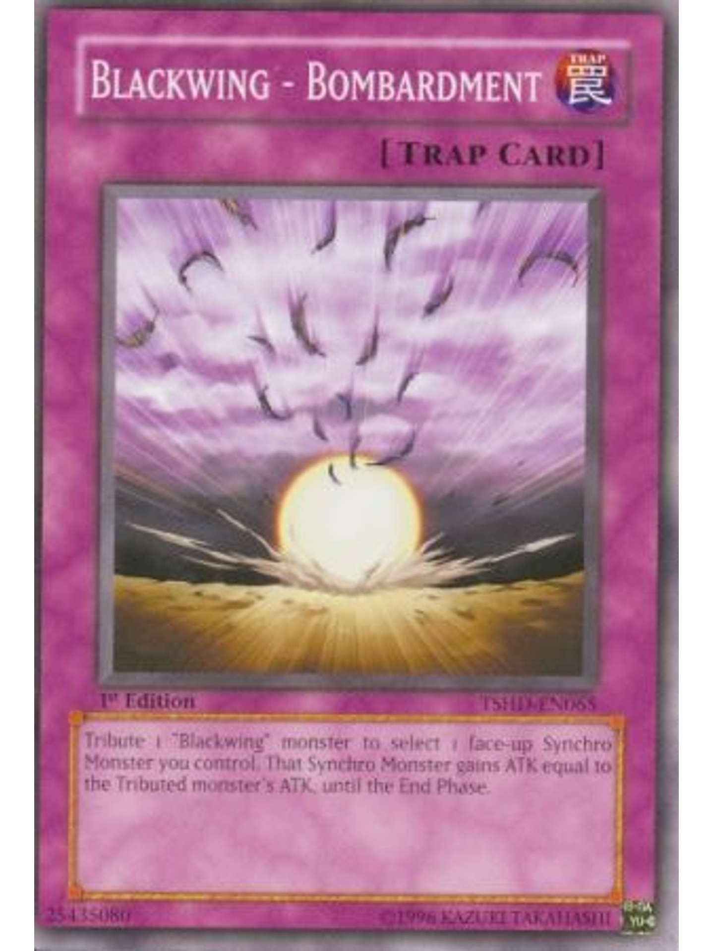 Blackwing - Bombardment - TSHD-EN065 - Common 1st Edition 1