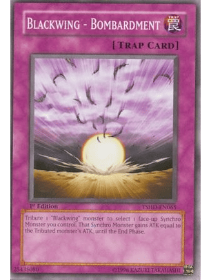 Blackwing - Bombardment - TSHD-EN065 - Common 1st Edition