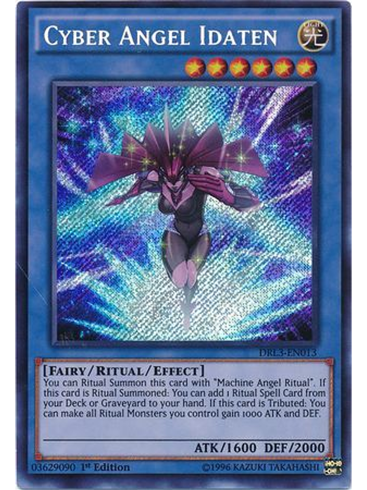 Cyber Angel Idaten - DRL3-EN013 - Secret Rare 1st Edition 1