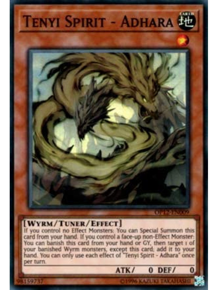 Tenyi Spirit - Adhara - OP12-EN009 - Super Rare 1