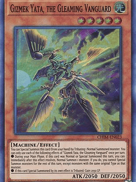 Gizmek Yata, the Gleaming Vanguard - CHIM-EN023 - Super Rare Unlimited