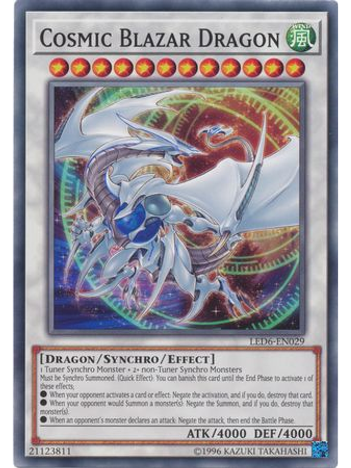 Cosmic Blazar Dragon - LED6-EN029 - Common Unlimited 1