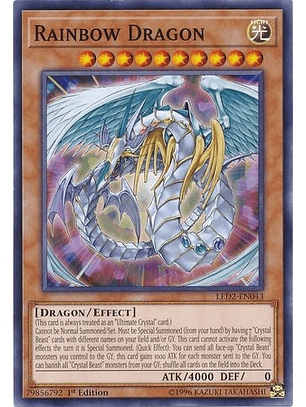 Rainbow Dragon - LED2-EN043 - Common 1st Edition