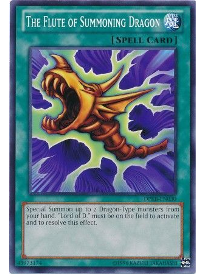 The Flute of Summoning Dragon - DPKB-EN030 - Common Unlimited 1