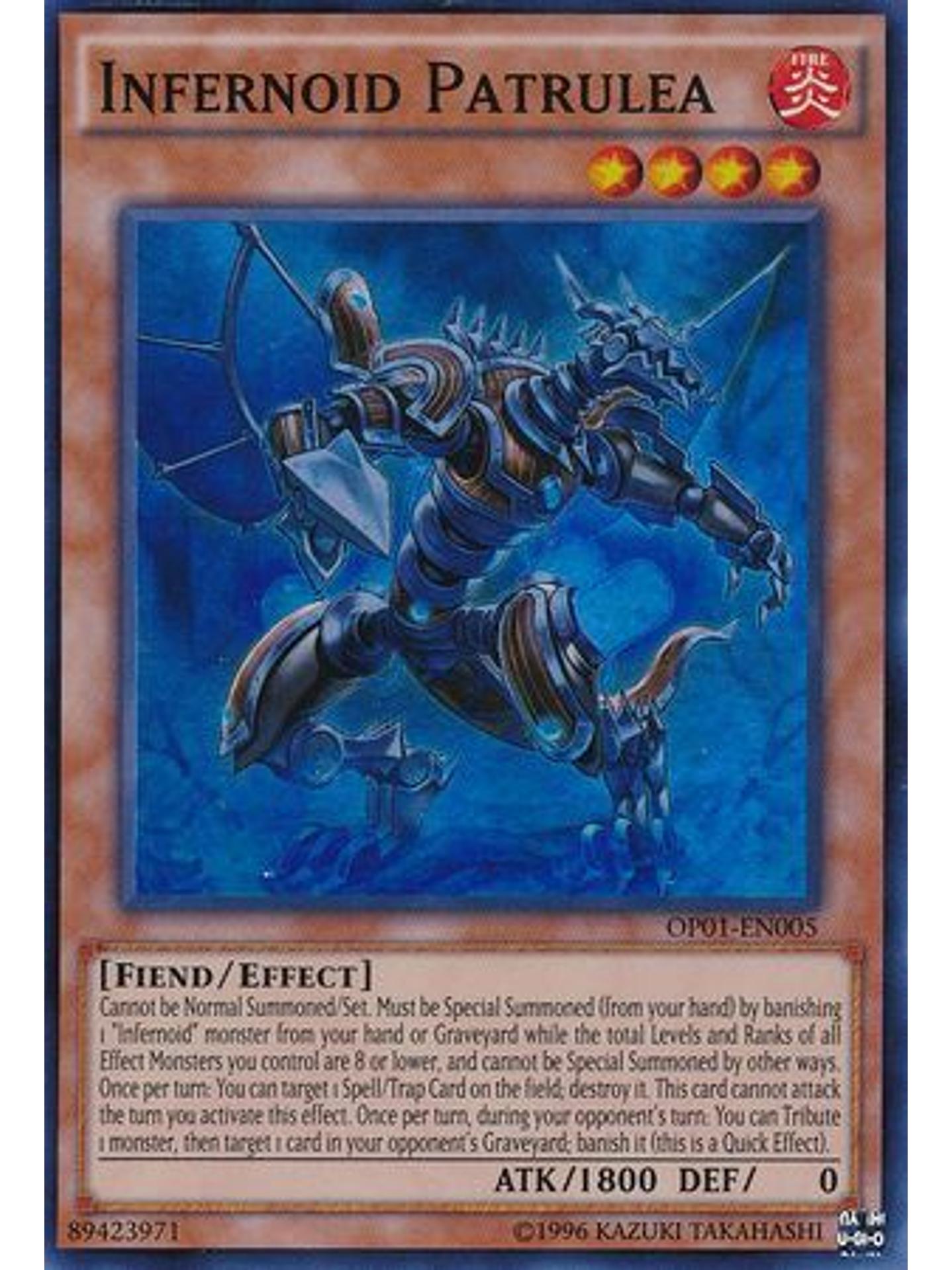 Infernoid Patrulea - OP01-EN005 - Super Rare 1