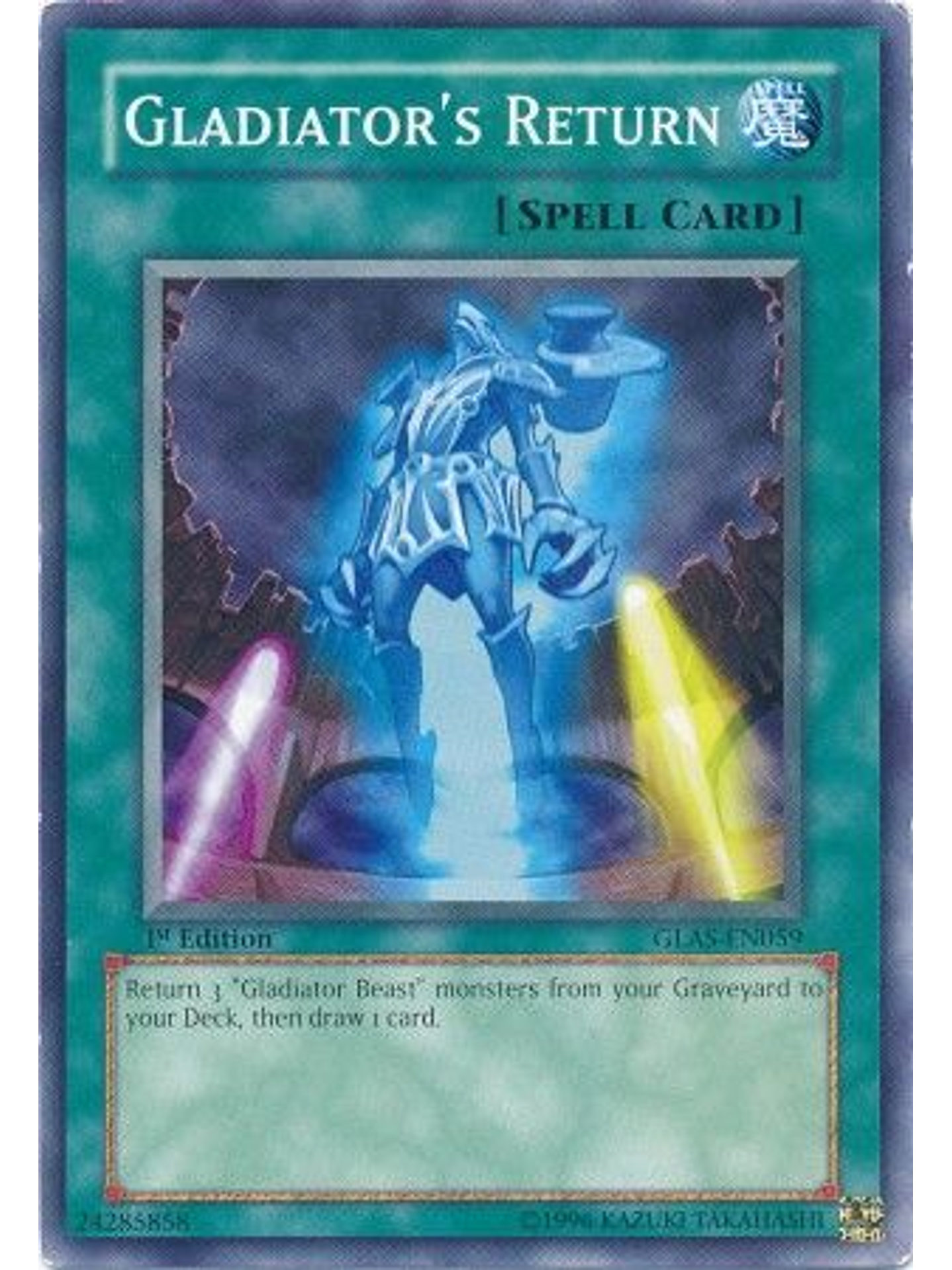 Gladiator's Return - GLAS-EN059 - Common 1st Edition 1