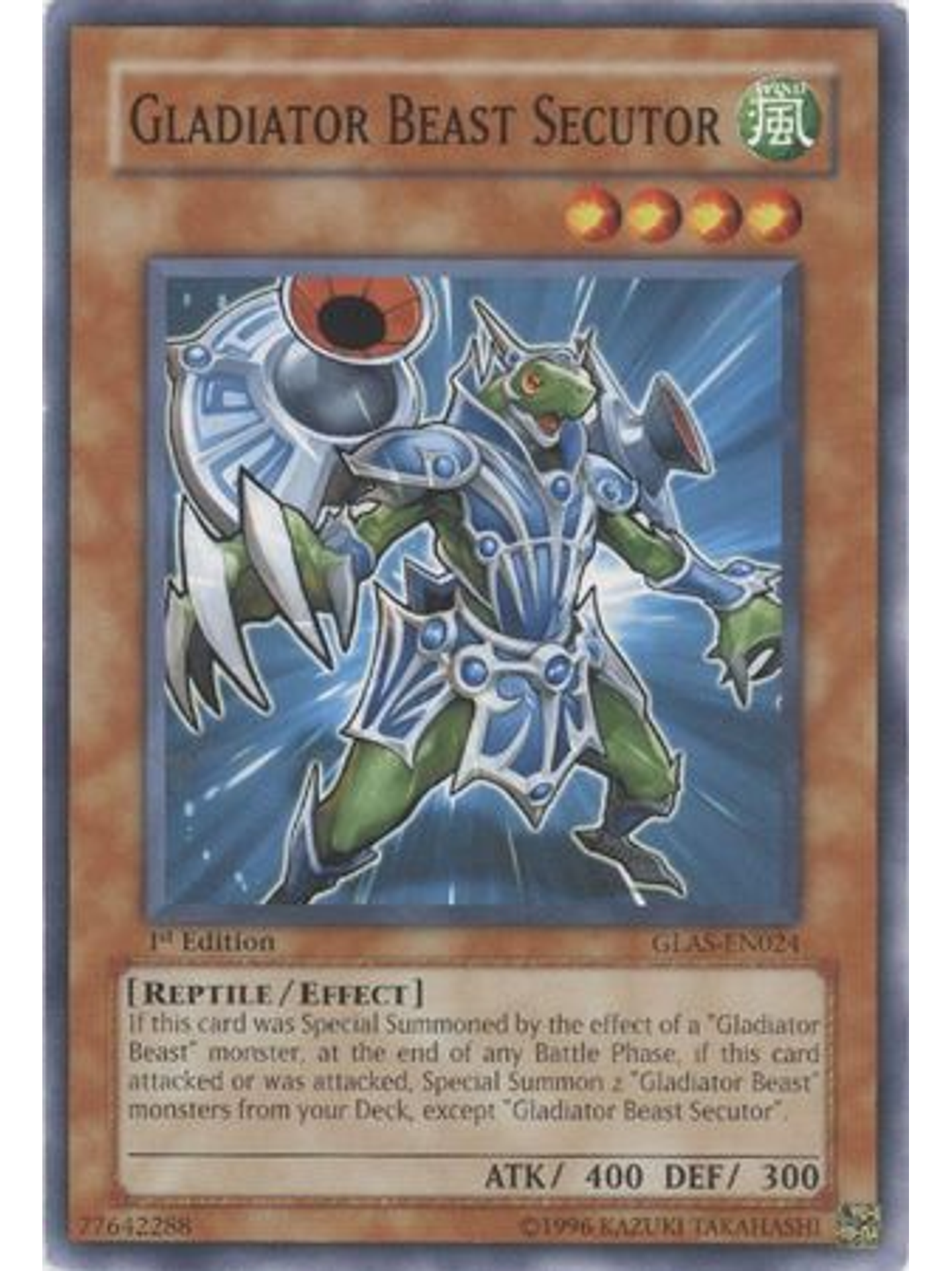 Gladiator Beast Secutor - GLAS-EN024 - Common 1st Edition 1