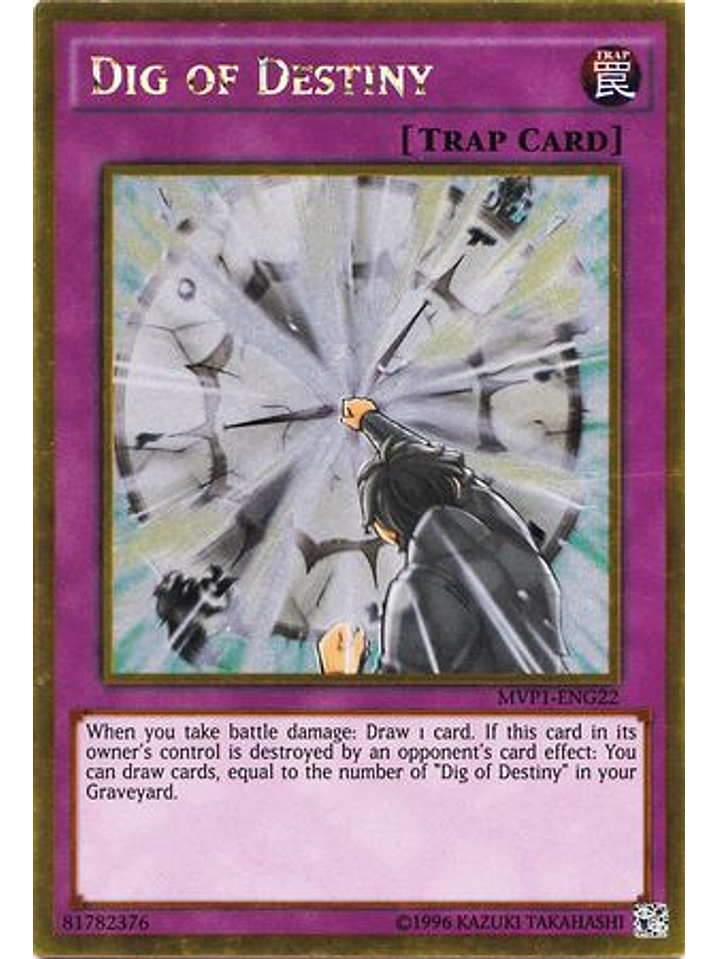 Dig of Destiny - MVP1-ENG22 - Gold Rare Unlimited 1