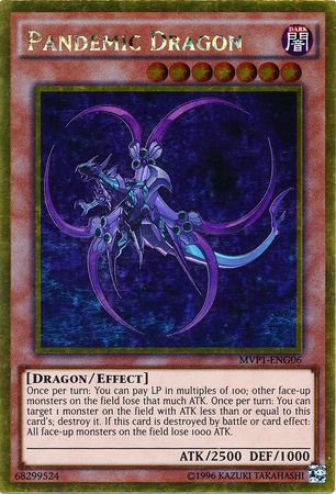 Pandemic Dragon - MVP1-ENG06 - Gold Rare Unlimited
