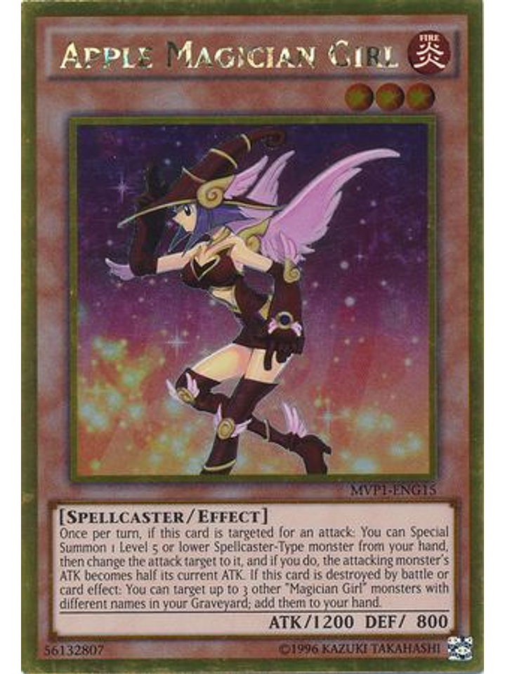 Apple Magician Girl - MVP1-ENG15 - Gold Rare Unlimited 1