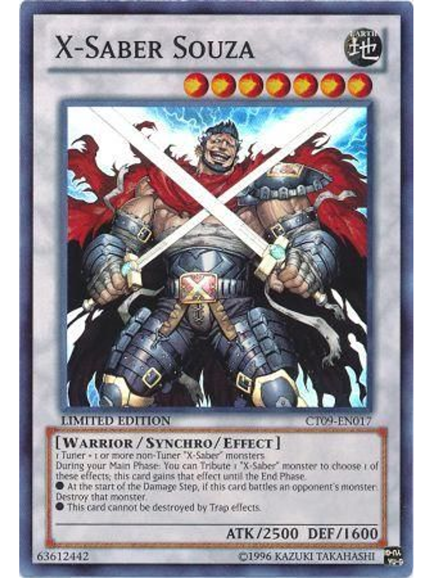 X-Saber Souza - CT09-EN017 - Super Rare 1