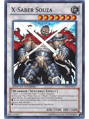 X-Saber Souza - CT09-EN017 - Super Rare