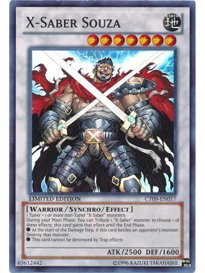 X-Saber Souza - CT09-EN017 - Super Rare 1