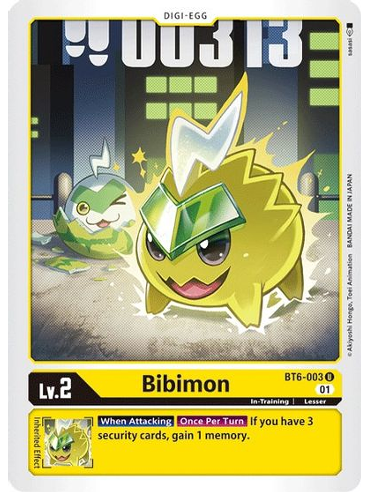 BT6-003 U Bibimon 1