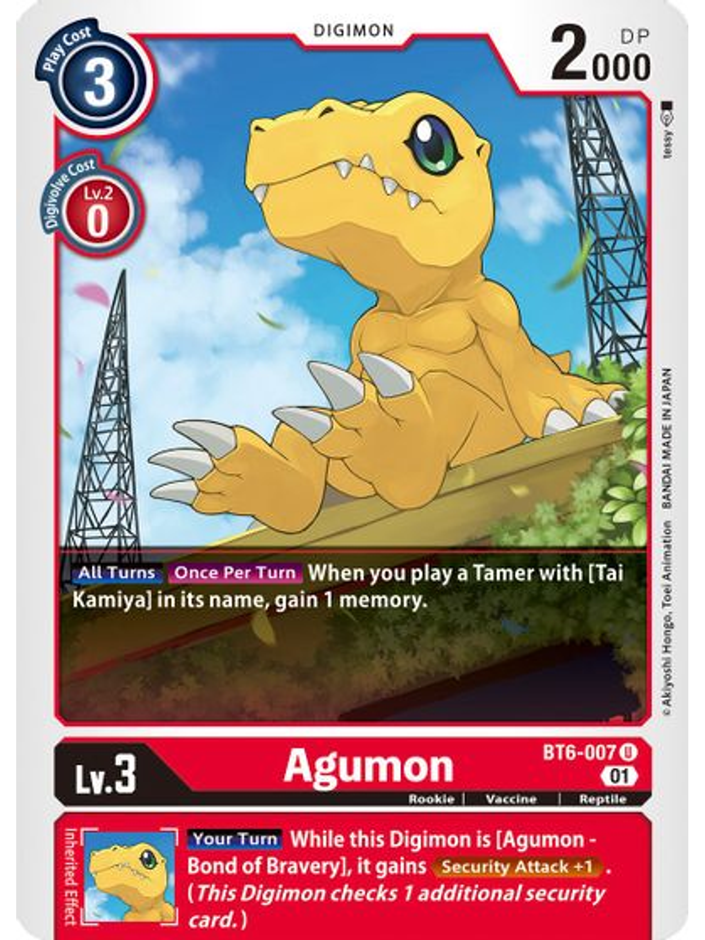 BT6-007 U Agumon 1