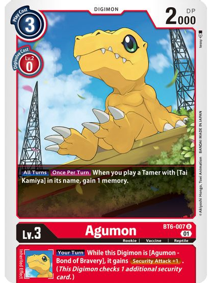 BT6-007 U Agumon 1