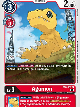 BT6-007 U Agumon