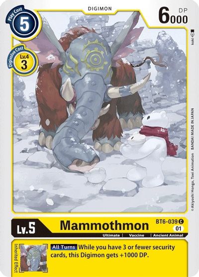 BT6-039 C Mammothmon