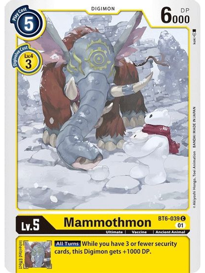 BT6-039 C Mammothmon 1