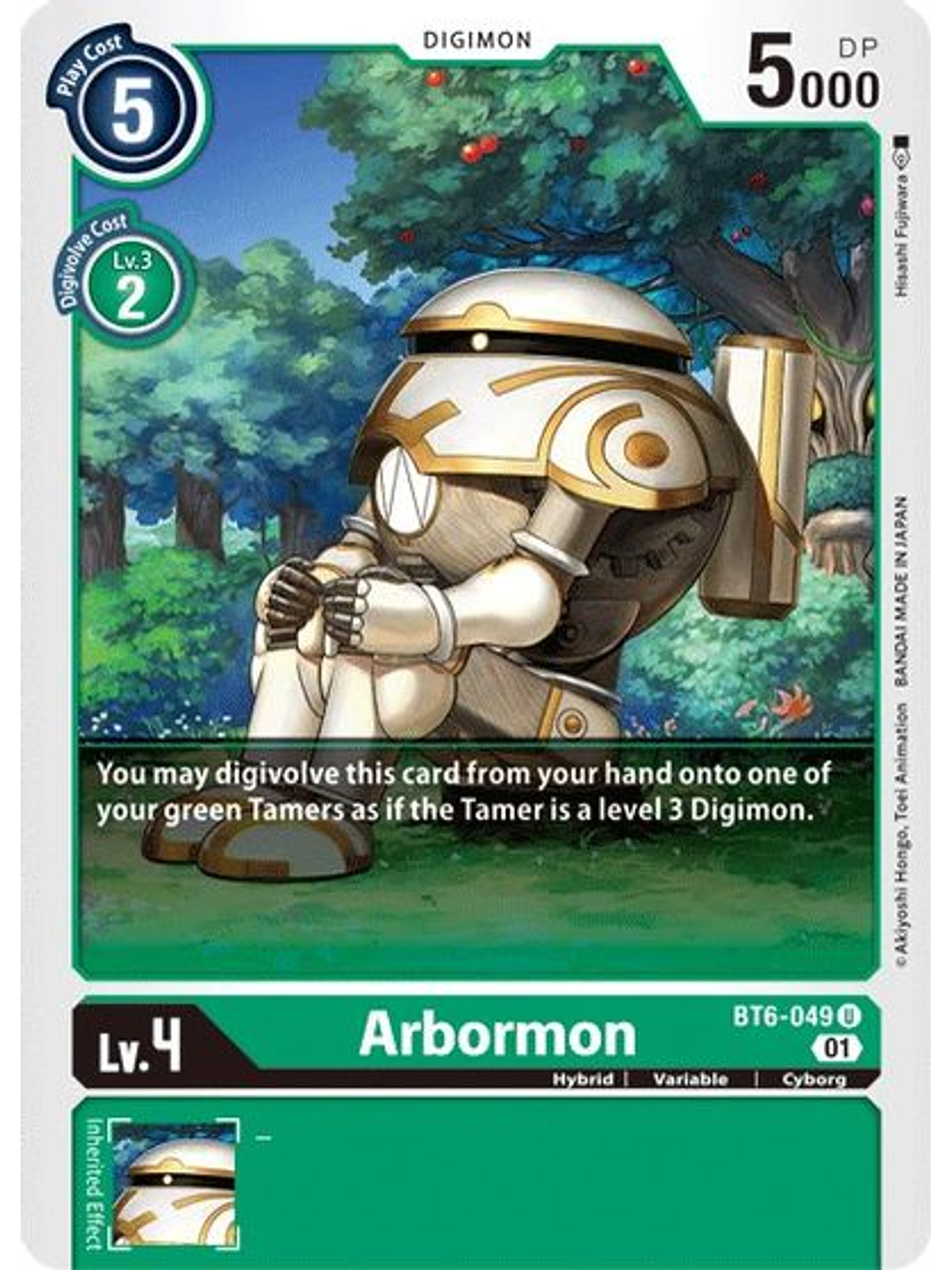 BT6-049 U Arbormon 1