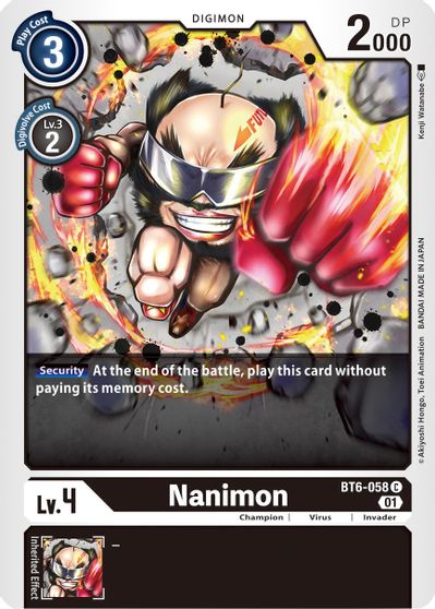 BT6-058 C Nanimon