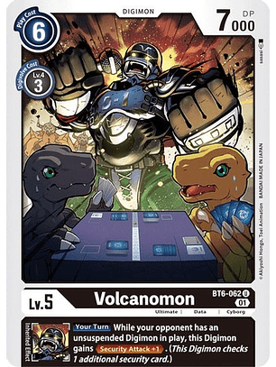BT6-062 U Volcanomon
