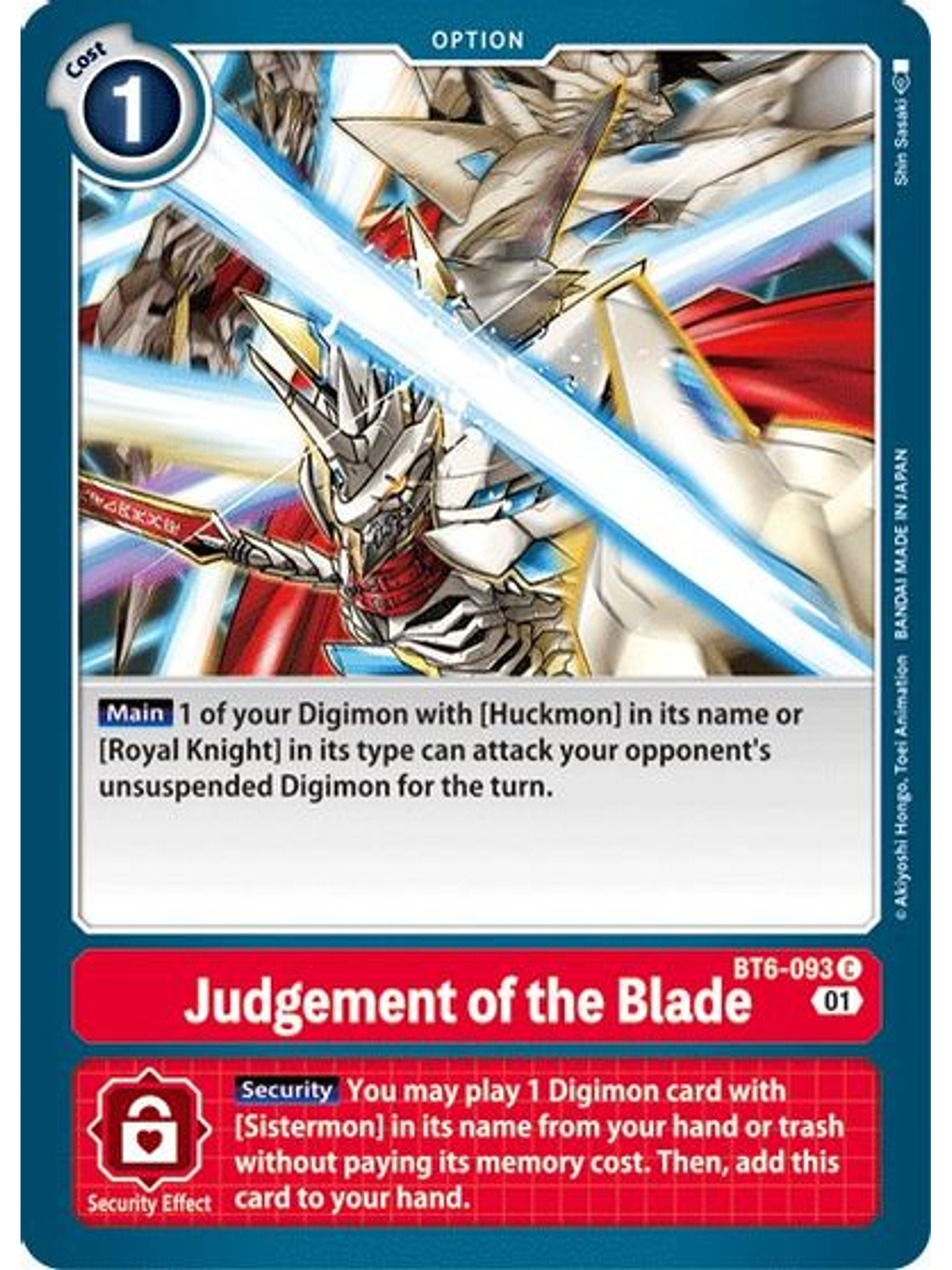 BT6-093 C Judgement of the Blade 1