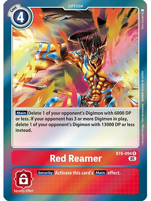 BT6-094 R Red Reamer