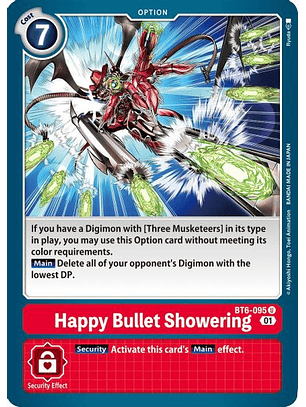 BT6-095 U Happy Bullet Showering