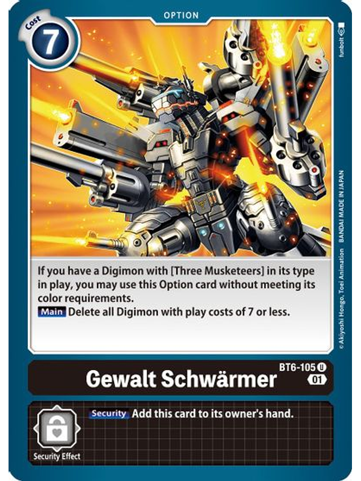 BT6-105 U Gewalt Schwärmer 1