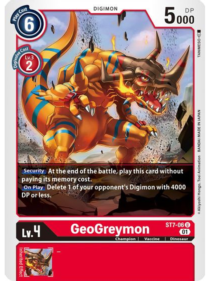 ST7-06 U GeoGreymon 1