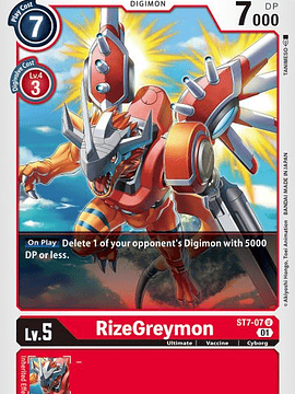 ST7-07 U RizeGreymon