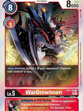 ST7-08 R WarGrowlmon