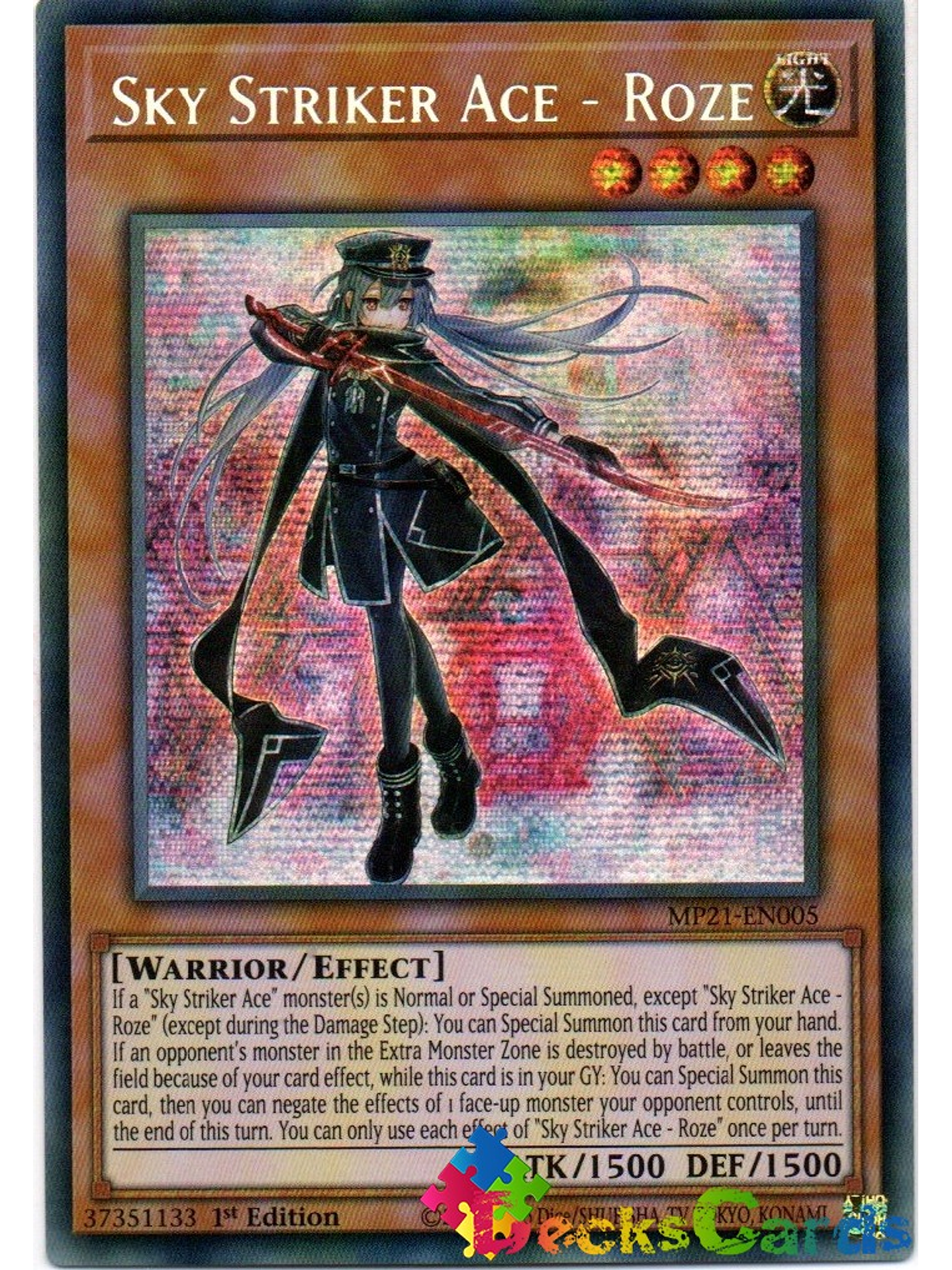 Sky Striker Ace - Roze - MP21-EN005 - Prismatic Secret Rare 1st Edition 1