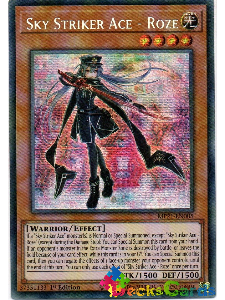 Sky Striker Ace - Roze - MP21-EN005 - Prismatic Secret Rare 1st Edition 1