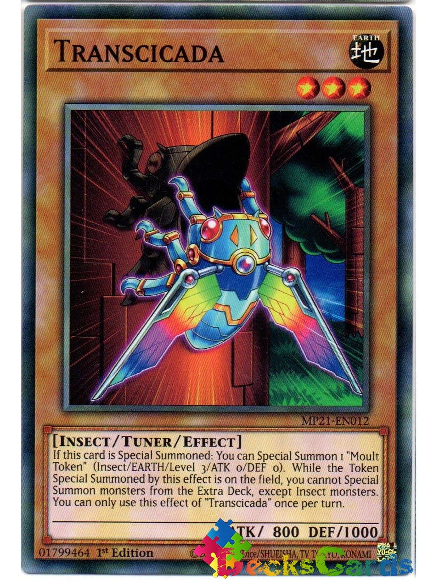 Transcicada - MP21-EN012 - Common 1st Edition 1