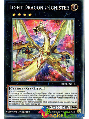 Light Dragon @Ignister - MP21-EN016 - Common 1st Edition