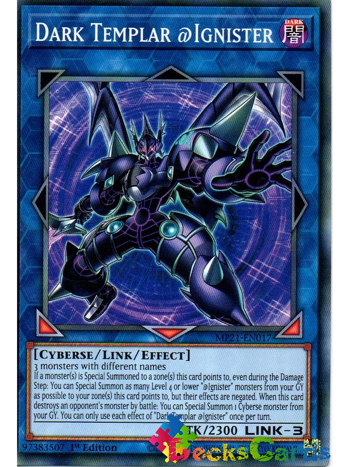 Dark Templar @Ignister - MP21-EN017 - Common 1st Edition 1