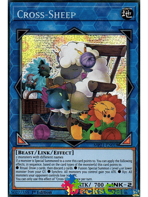 Cross-Sheep - MP21-EN018 - Prismatic Secret Rare 1st Edition