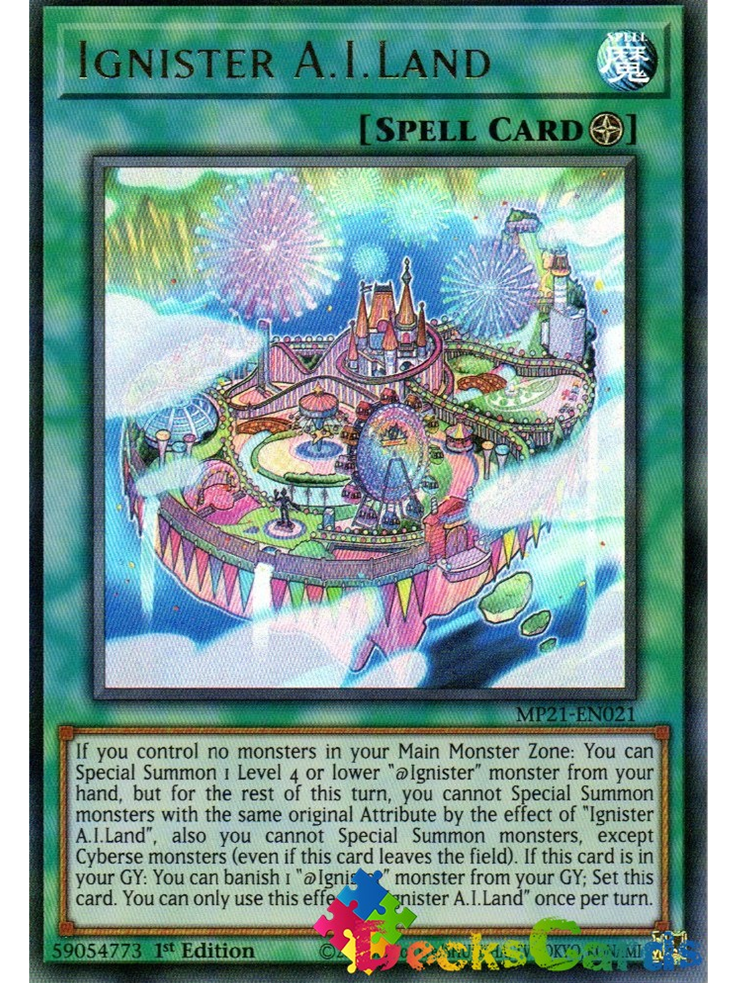 Ignister A.I.Land - MP21-EN021 - Ultra Rare 1st Edition 1