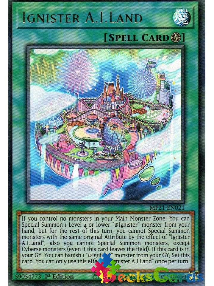 Ignister A.I.Land - MP21-EN021 - Ultra Rare 1st Edition 1