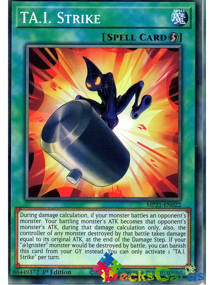 TA.I. Strike - MP21-EN022 - Common 1st Edition 1